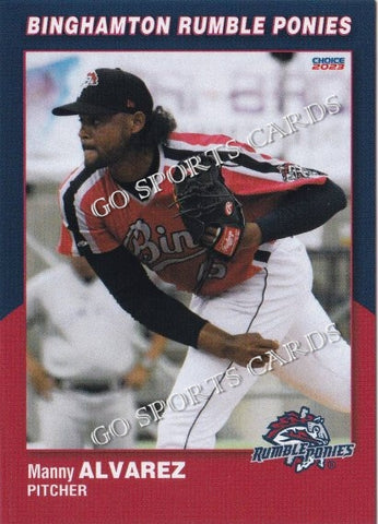 2023 Binghamton Rumble Ponies Manny Alvarez