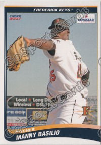 2007 Frederick Keys SGA Manny Basilio