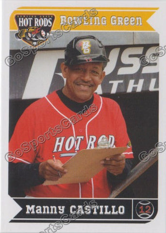 2013 Bowling Green Hot Rods Manny Castillo