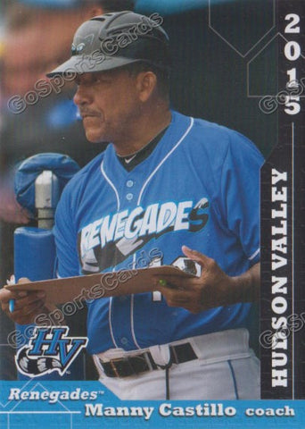 2015 Hudson Valley Renegades Manny Castillo