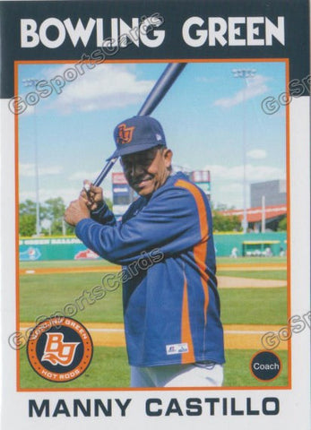 2016 Bowling Green Hot Rods Manny Castillo