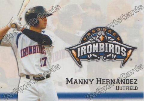 2013 Aberdeen Ironbirds Manny Hernandez