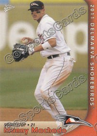 2011 Delmarva Shorebirds Manny Machado
