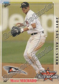 2011 South Atlantic League Northern All Star Manny Machado