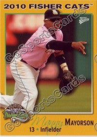2010 New Hampshire Fisher Cats Manny Mayorson