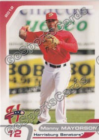 2012 Harrisburg Senators Manny Mayorson