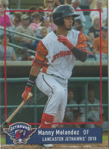 2018 Lancaster Jethawks Manuel Manny Melendez