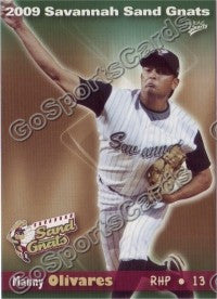 2009 Savannah Sand Gnats MultiAd Manny Olivares
