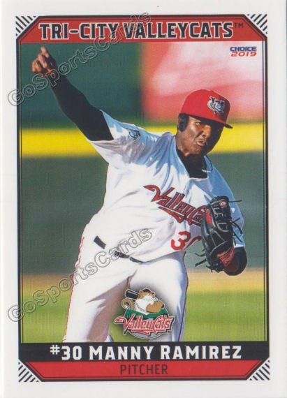 2019 Tri City ValleyCats Manny Ramirez