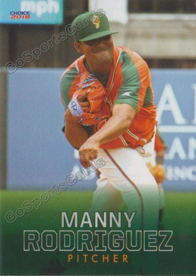 2018 Greensboro Grasshoppers Manuel Manny Rodriguez