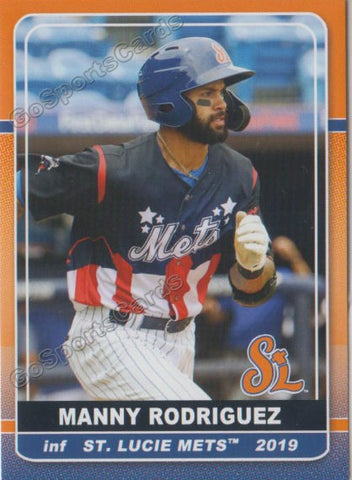 2019 St Lucie Mets Manny Rodriguez