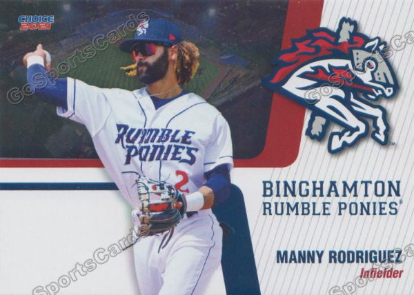 2021 Binghamton Rumble Ponies Manny Rodriguez