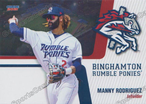 2021 Binghamton Rumble Ponies Manny Rodriguez