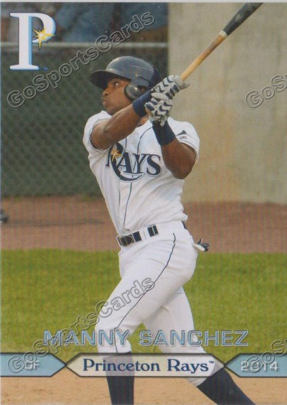 2014 Princeton Rays Manny Sanchez