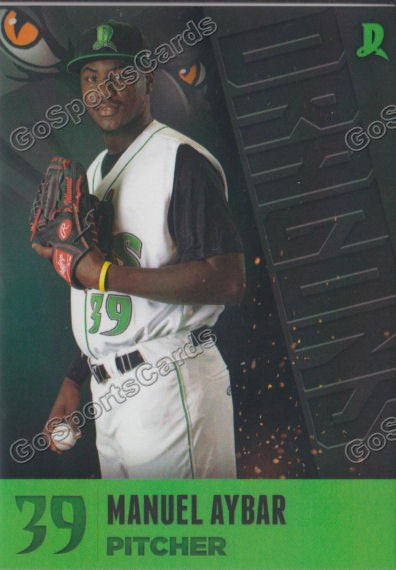 2016 Dayton Dragons Manuel Aybar