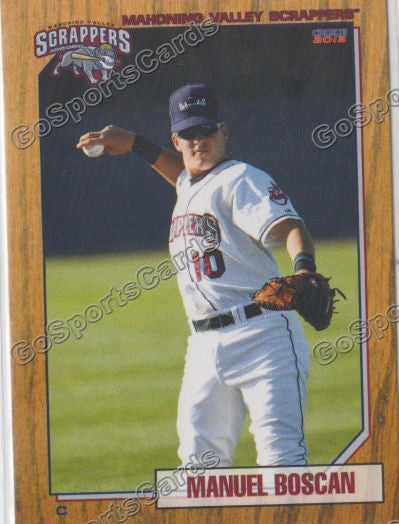 2013 Mahoning Valley Scrappers Manuel Boscan