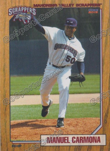 2013 Mahoning Valley Scrappers Manuel Carmona