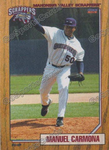 2013 Mahoning Valley Scrappers Manuel Carmona