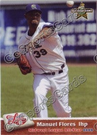 2009 MidWest League All Star Western Division Manuel Flores