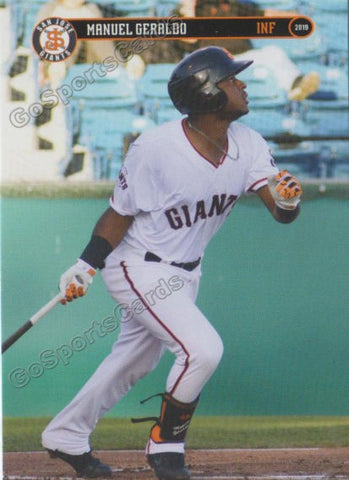 2019 San Jose Giants Manuel Geraldo