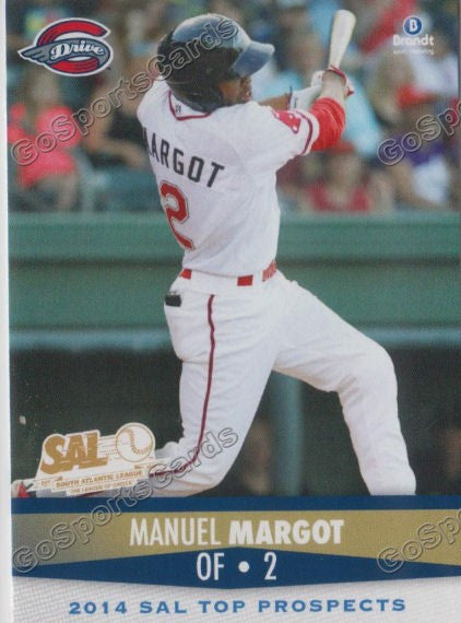 2014 South Atlantic League Top Prospect Manuel Margot