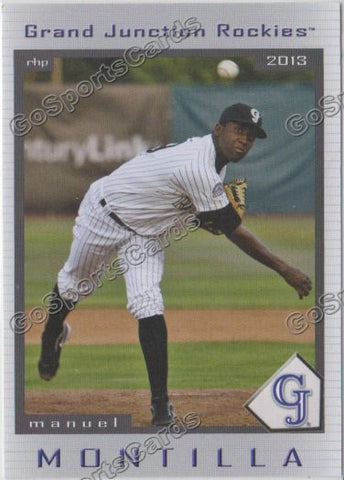2013 Grand Junction Rockies Manuel Montilla