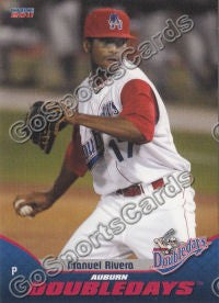2011 Auburn DoubleDays Manuel Rivera