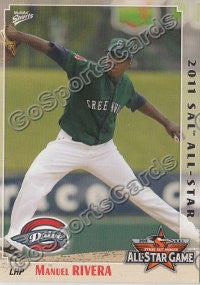 2011 South Atlantic League Southern All Star Manuel Rivera