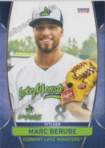 2016 Vermont Lake Monsters Marc Berube