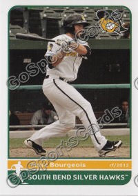 2012 South Bend Silver Hawks Marc Bourgeois