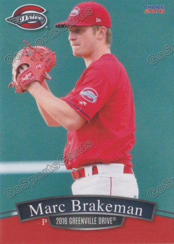 2016 Greenville Drive Marc Brakeman