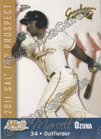 2011 South Atlantic League Top Prospects Marcell Ozuna