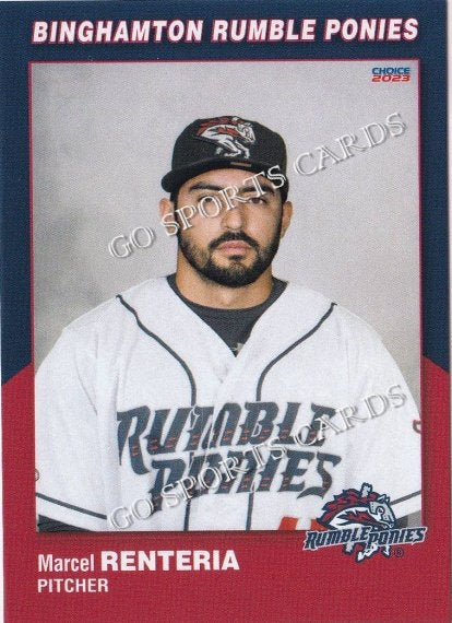 2023 Binghamton Rumble Ponies Marcel Renteria