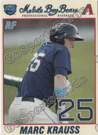2011 Mobile BayBears Marc Krauss