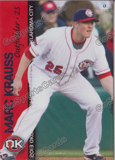 2013 Oklahoma City RedHawks Marc Krauss
