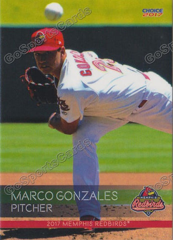 2017 Memphis Redbirds Marco Gonzales