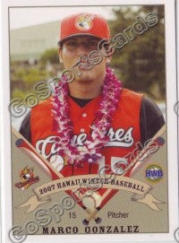 2007 West Oahu CaneFires Hawaii League MARCO GONZALEZ