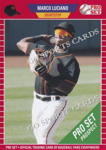 2021 Leaf Pro Set 09 Marco Luciano Red