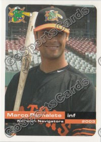 2003 Norwich Navigators Marco Pernalete