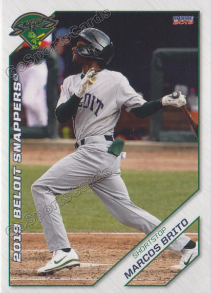 2019 Beloit Snappers Marcos Brito