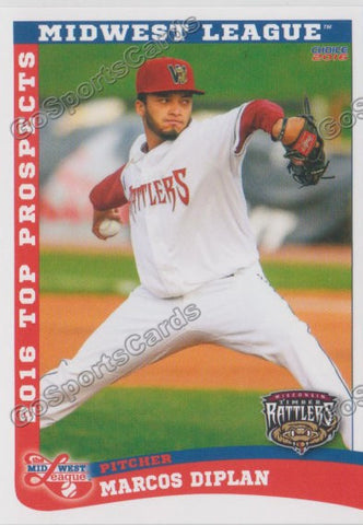 2016 Midwest League Top Prospect Marcos Diplan