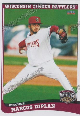 2015 Wisconsin Timber Rattlers Marcos Diplan