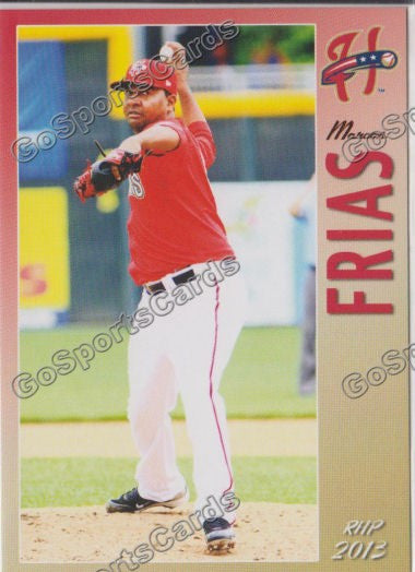 2013 Harrisburg Senators Marcos Frias
