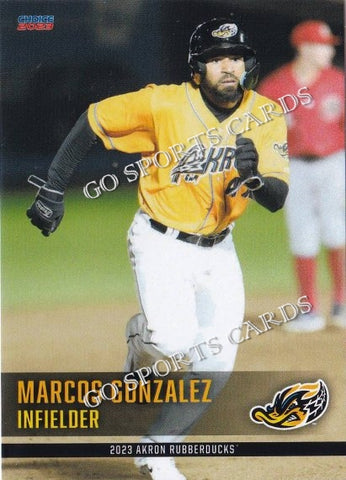 2023 Akron Rubberducks Marcos Gonzalez