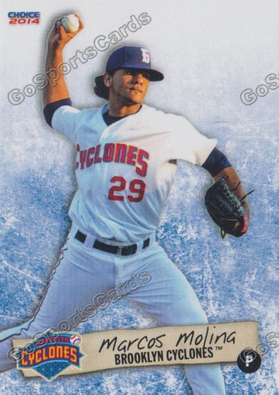 2014 Brooklyn Cyclones Marcus Molina