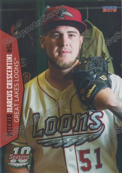 2016 Great Lakes Loons Marcus Crescentini