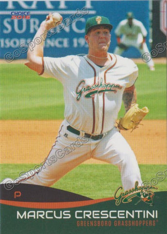 2016 Greensboro Grasshoppers Marcus Crescentini