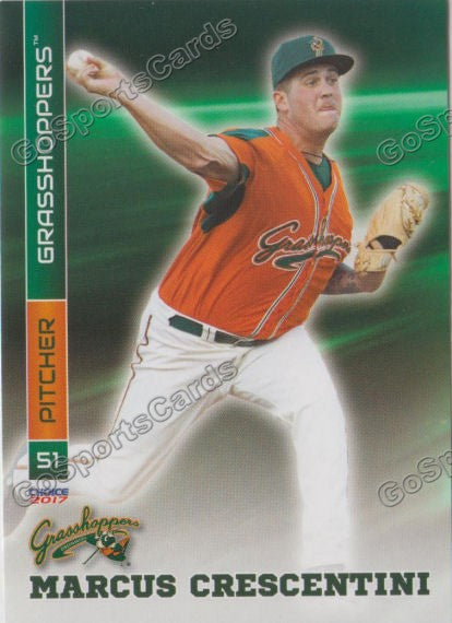 2017 Greensboro Grasshoppers Marcus Crescentini
