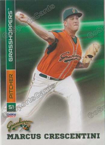 2017 Greensboro Grasshoppers Marcus Crescentini