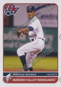 2012 Hudson Valley Renegades Marcus Jensen